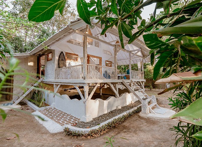 Scar Reef Villa, open to the garden