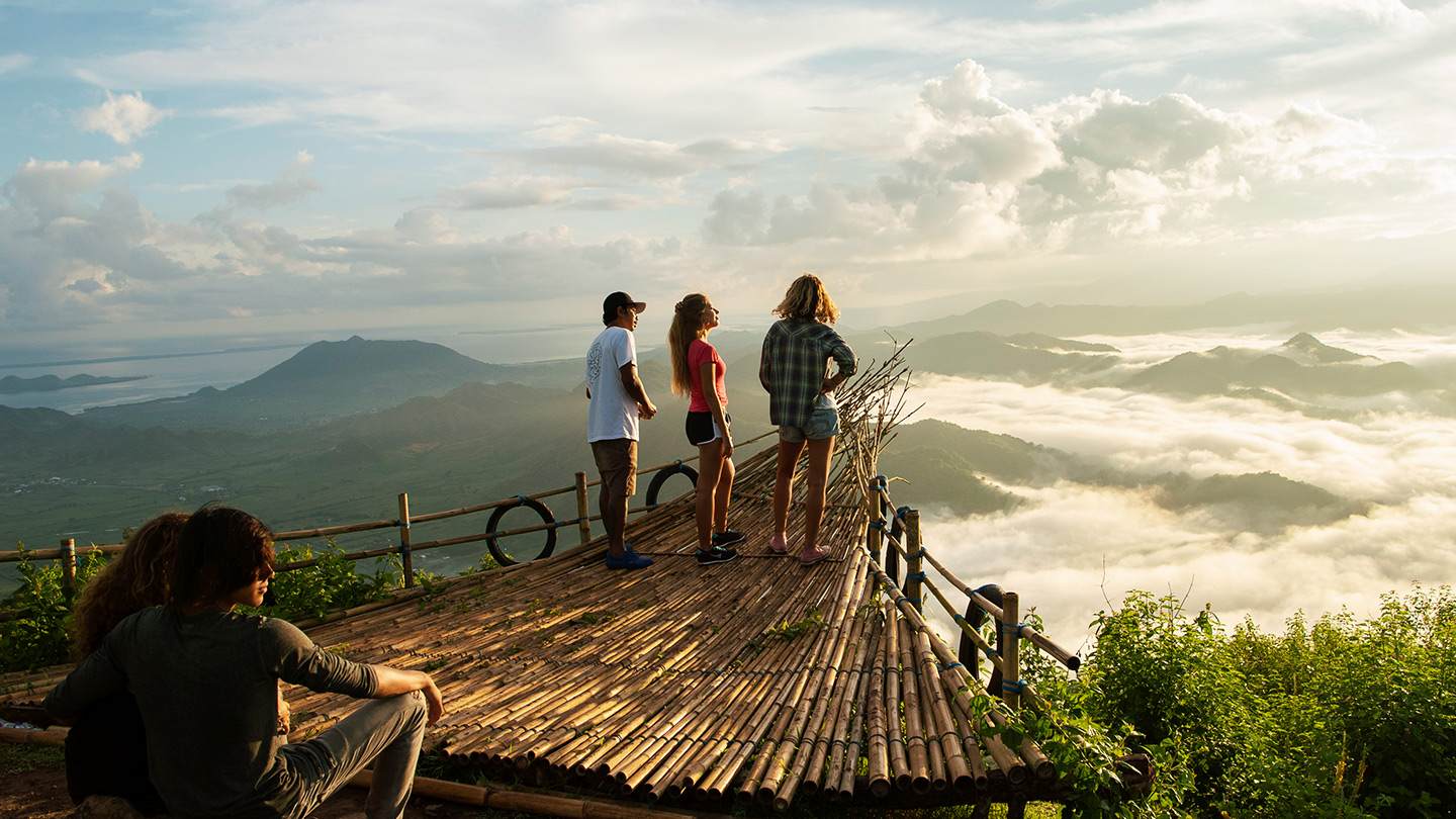 The lookout above Jelenga